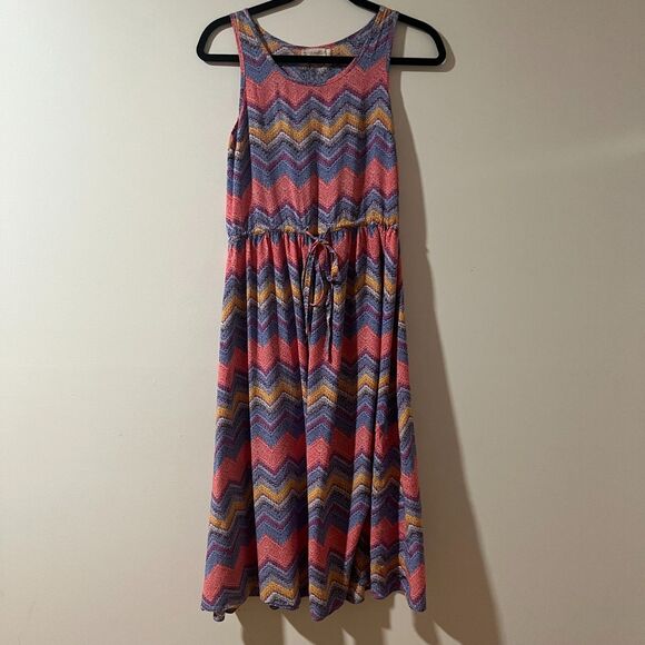 Multicolor Zigzag Dress - Picture 2 of 7